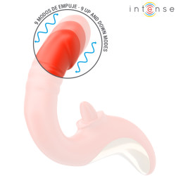 Intense - Vibrateur Et Stimulateur Paulina En Forme De U Rouge